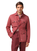 Suède duke overshirt | FULL_WIDTH |  MODEL | ROZE 