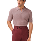 Buttonless polo van linnen en katoen | MODEL | FULL_WIDTH | ROZE