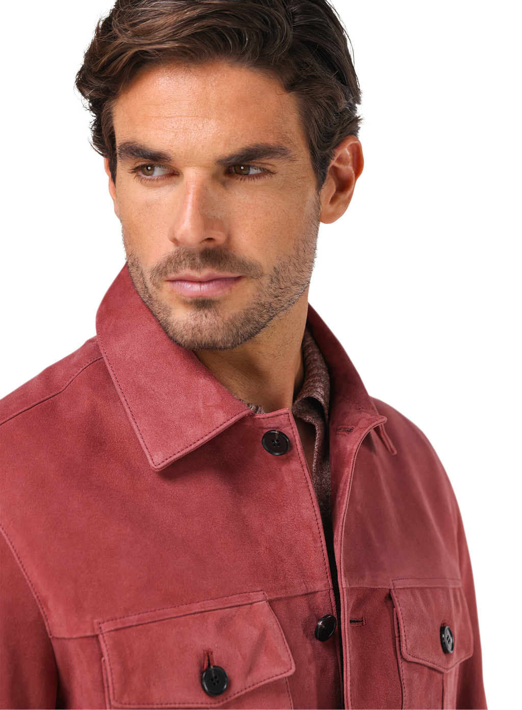 Suède duke overshirt | FULL_WIDTH | ROZE 
