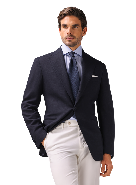 Jasje van wol, zijde en linnen | BLUE NAVY