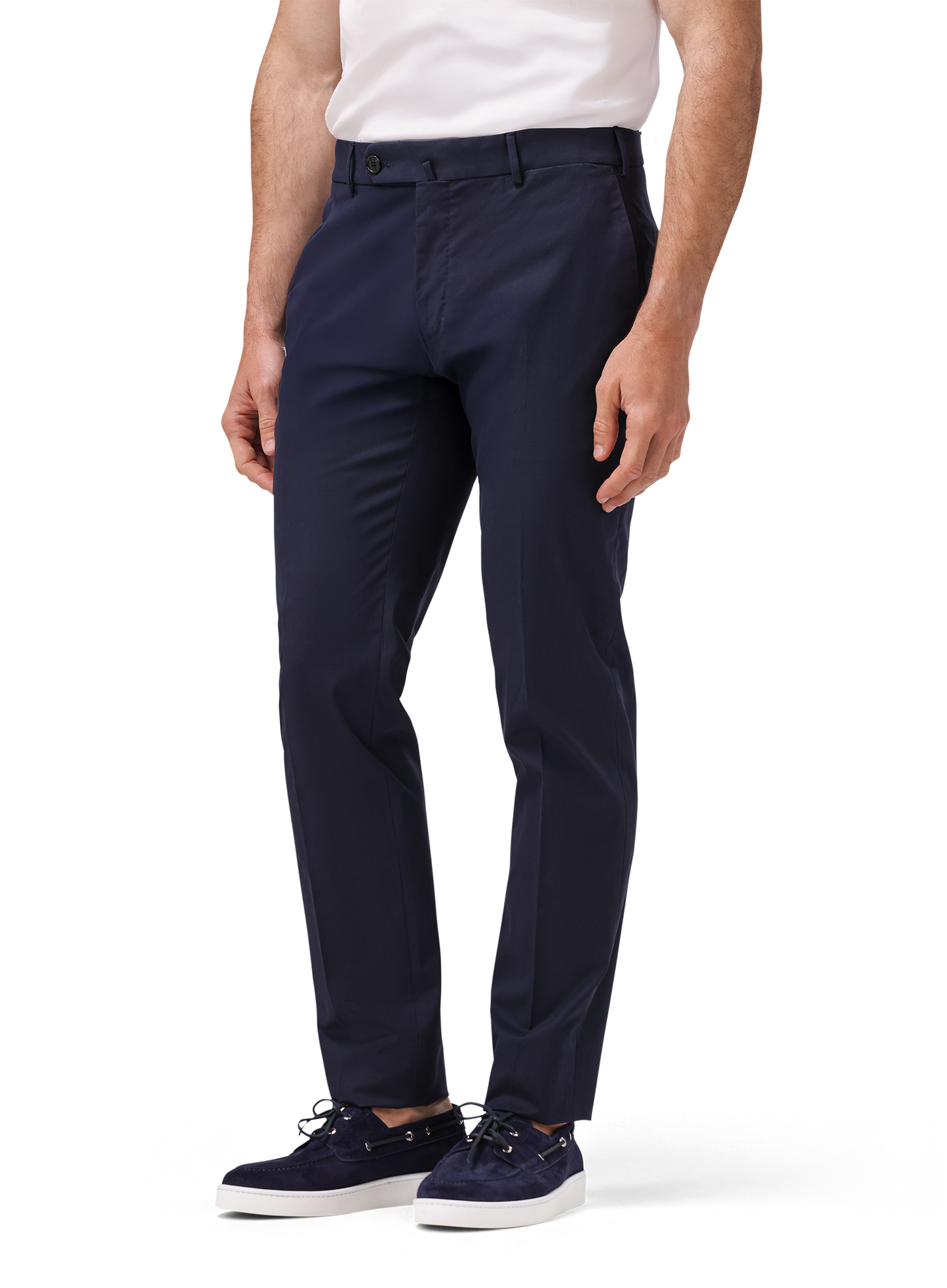 Broek van katoen | MODEL | FULL_WIDTH | BLUE NAVY