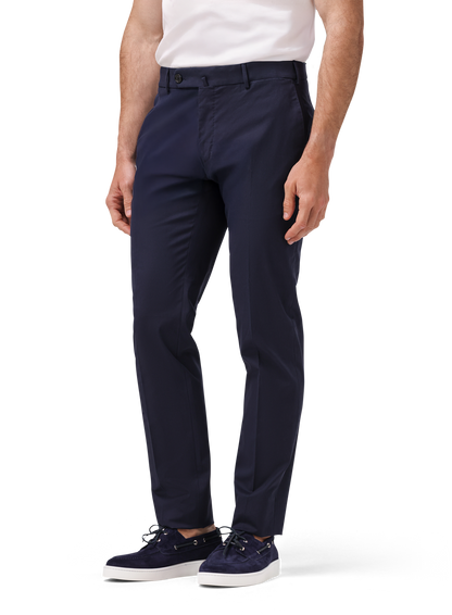Broek van katoen | MODEL | FULL_WIDTH | BLUE NAVY