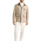 Jas van wol | Beige