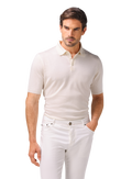 Polo van katoen en cashmere | MODEL | FULL_WIDTH | ROOM-WIT