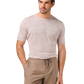 T-shirt van linnen | Beige