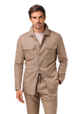 Pak met shirt jacket | FULL_WIDTH | MODEL | Licht Bruin