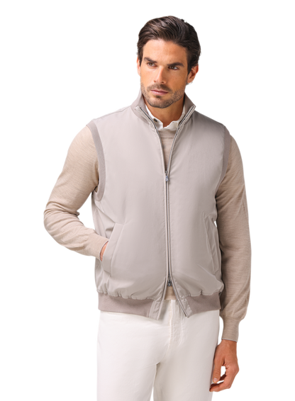 Bodywarmer met Thermore® vulling | FULL_WIDTH | MODEL | TAUPE