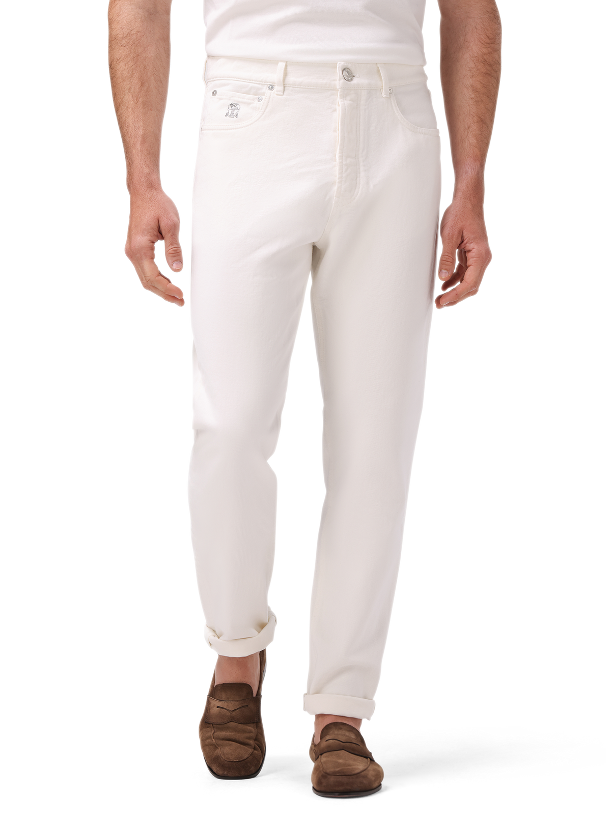 5-pocket jeans | MODEL | FULL_WIDTH | Wit