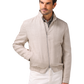 Jas van zijde, linnen en wol | FULL_WIDTH | MODEL | Beige 