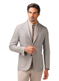 Colbert met uitneembare binnenstuk van wol | MODEL | GRIJS-BEIGE