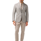 Jasje met uitneembare kraag van wol | MODEL | FULL-WIDTH | GRIJS-BEIGE