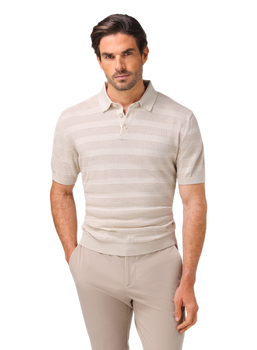 Polo van katoen | MODEL | FULL_WIDTH | Beige