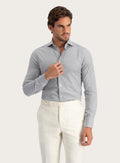 Shirt van katoen | MODEL | FULL_WIDTH | Grijs 