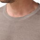 T-shirt van zijde en katoen | FULL_WIDTH | Beige