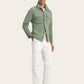 Overshirt van katoen | Groen
