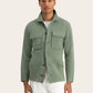 Overshirt van katoen | Groen