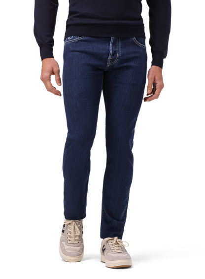 Nick jeans van katoen | MODEL | FULL_WIDTH | BLUE NAVY