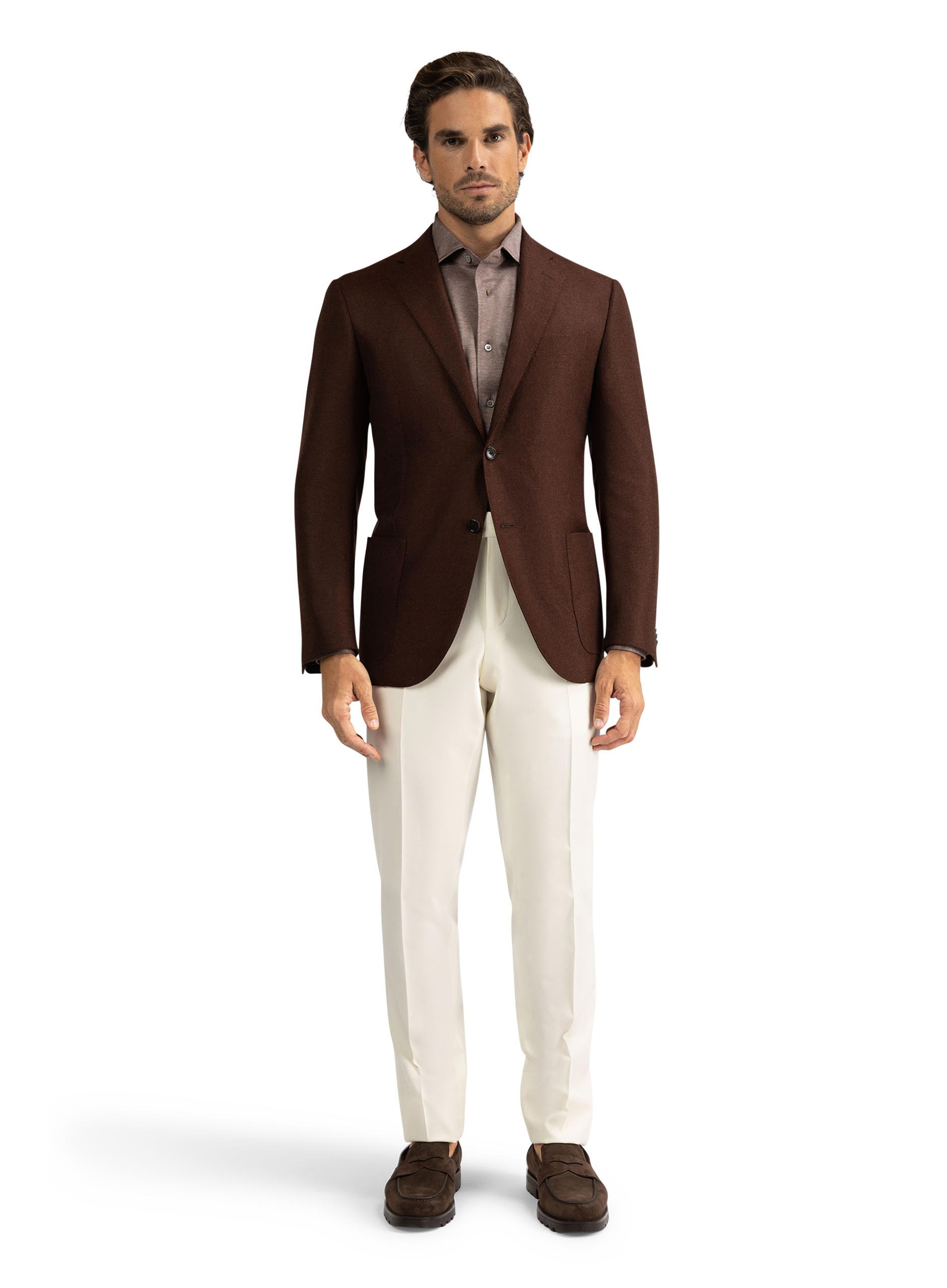 Jasje van wol en cashmere | Bordeaux