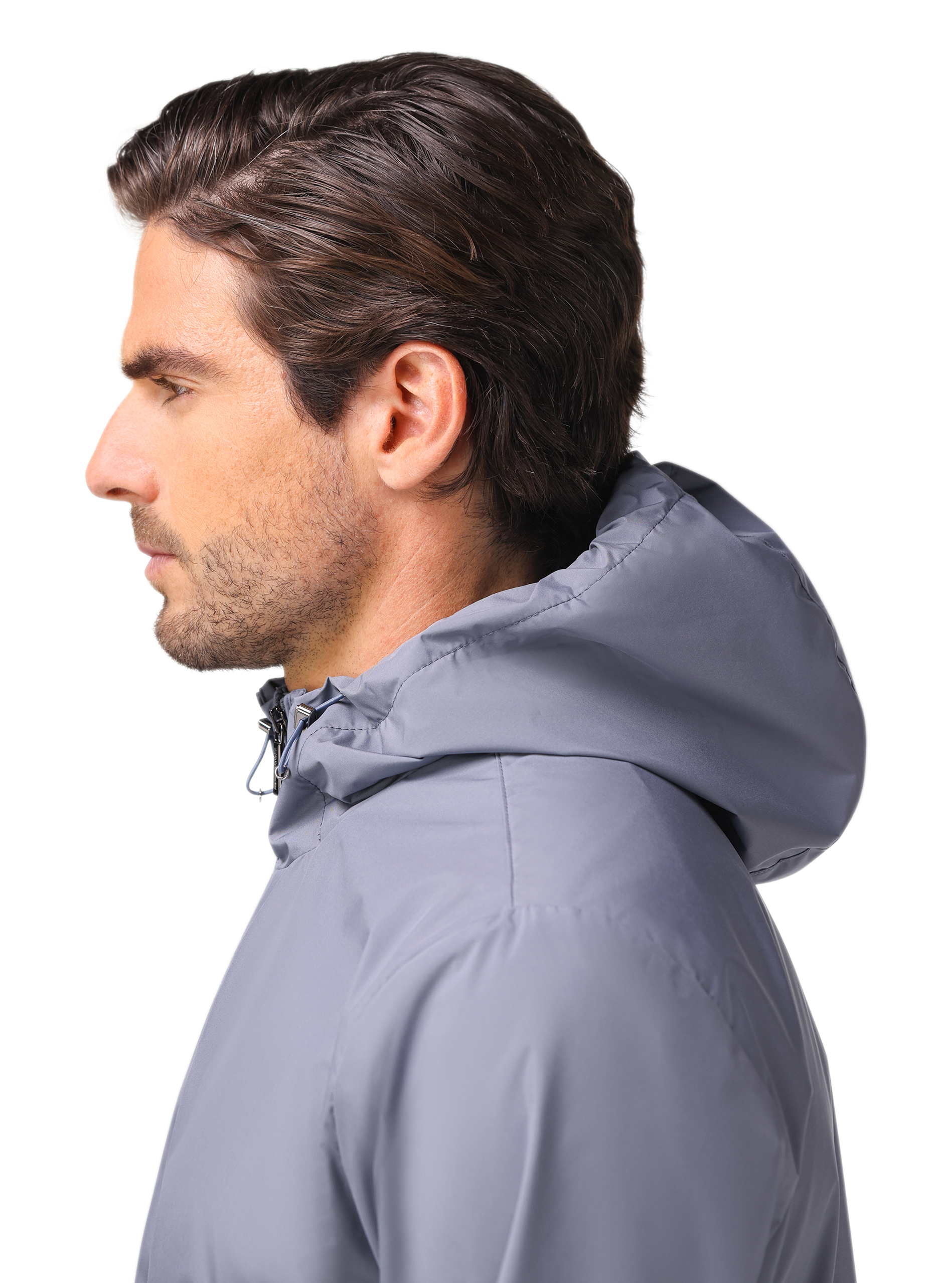 Jack met capuchon | FULL_WIDTH | MODEL | Blauw