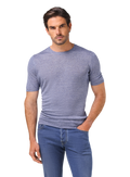 T-shirt van linnen | MODEL | L.Blauw