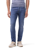 Nick jeans van katoen | MODEL | FULL_WIDTH | MID.BLAUW