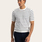 Gestreept t-shirt van katoen | Wit 