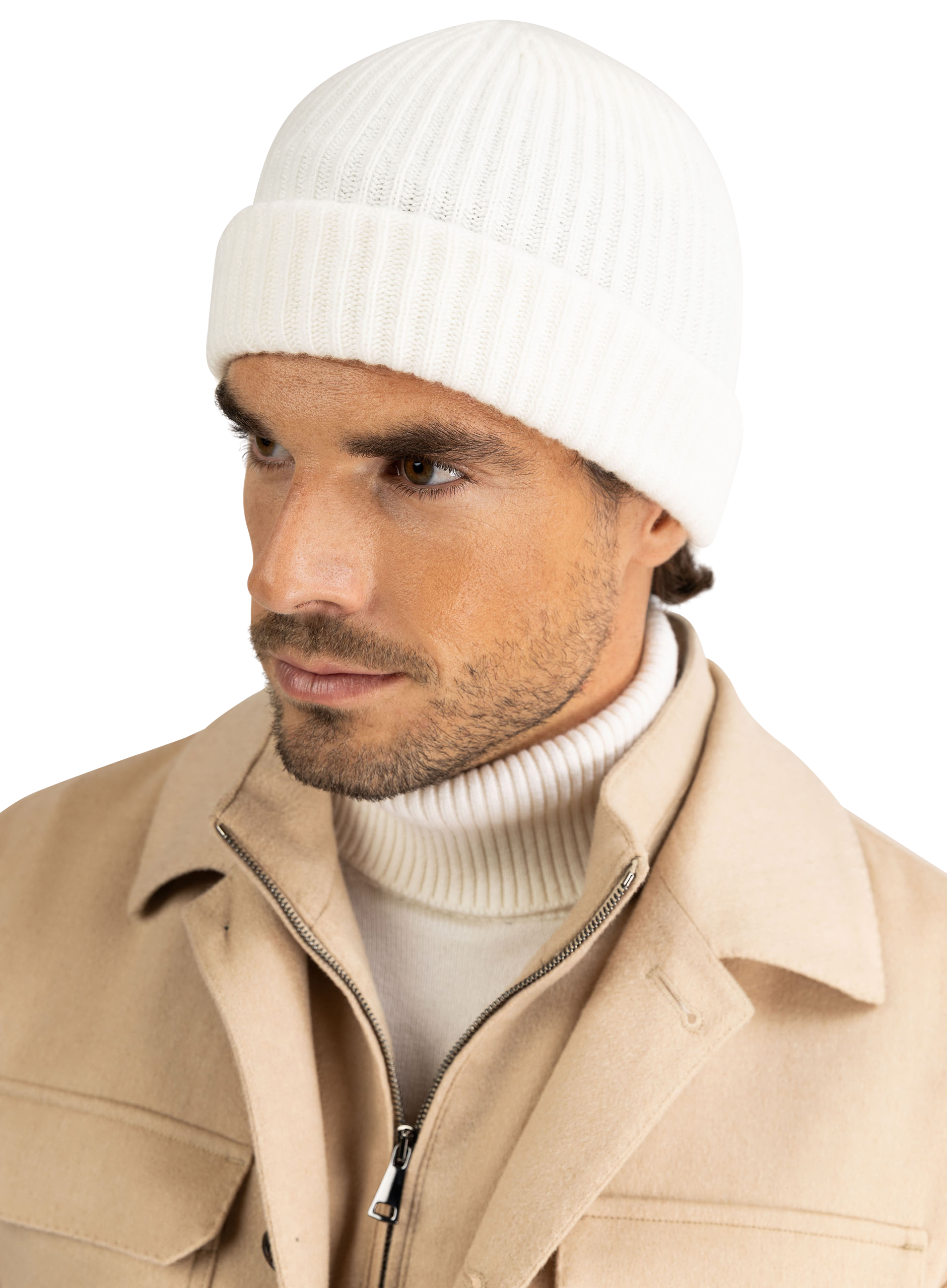 Muts van cashmere | Wit