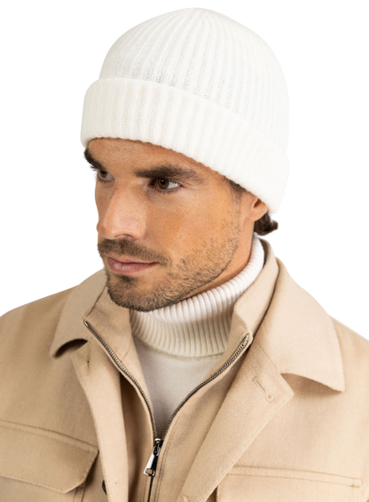 Muts van cashmere | Wit