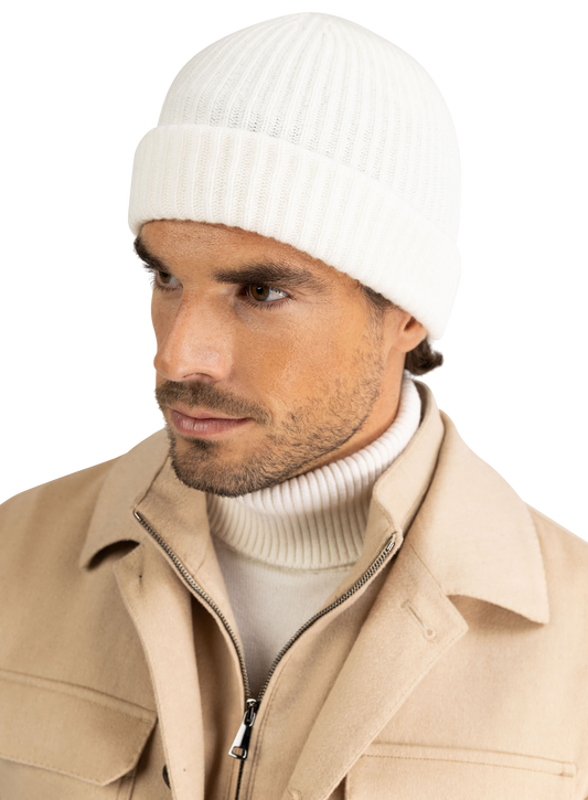 Muts van cashmere | Wit