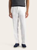 Griffon pantalon van linnen | MODEL | FULL_WIDTH | Wit