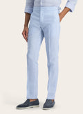 Griffon pantalon van linnen | MODEL | FULL_WIDTH | L.Blauw