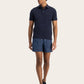 Polo met korte mouwen van katoen | BLUE NAVY