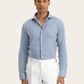Shirt van katoen | L.Blauw