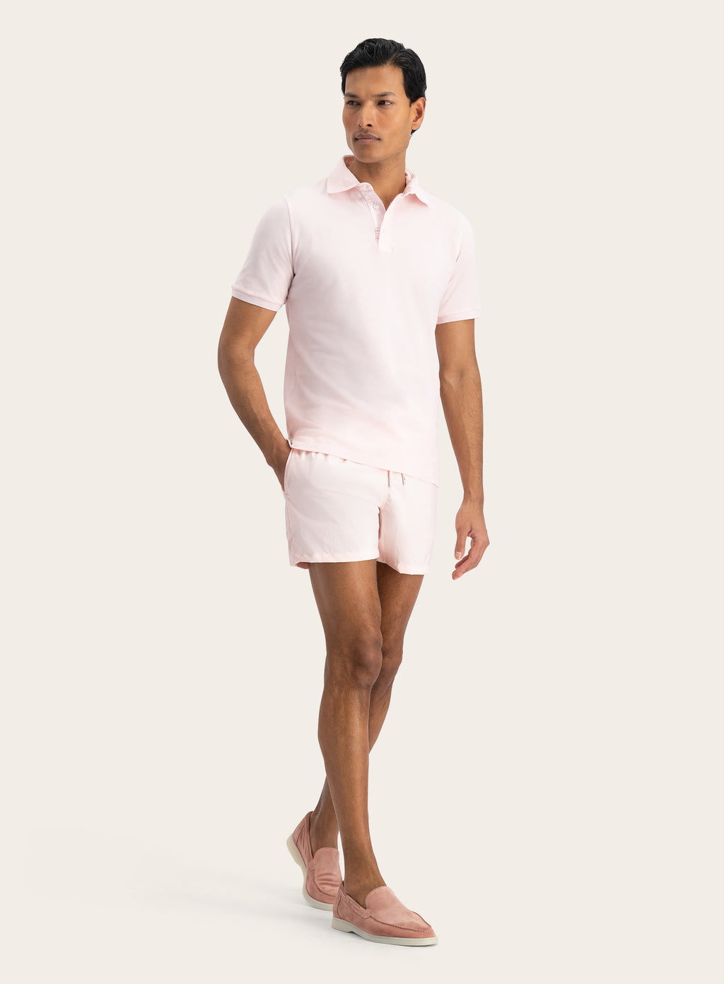 Polo met korte mouwen van katoen | MODEL | FULL_WIDTH | L.ROZE