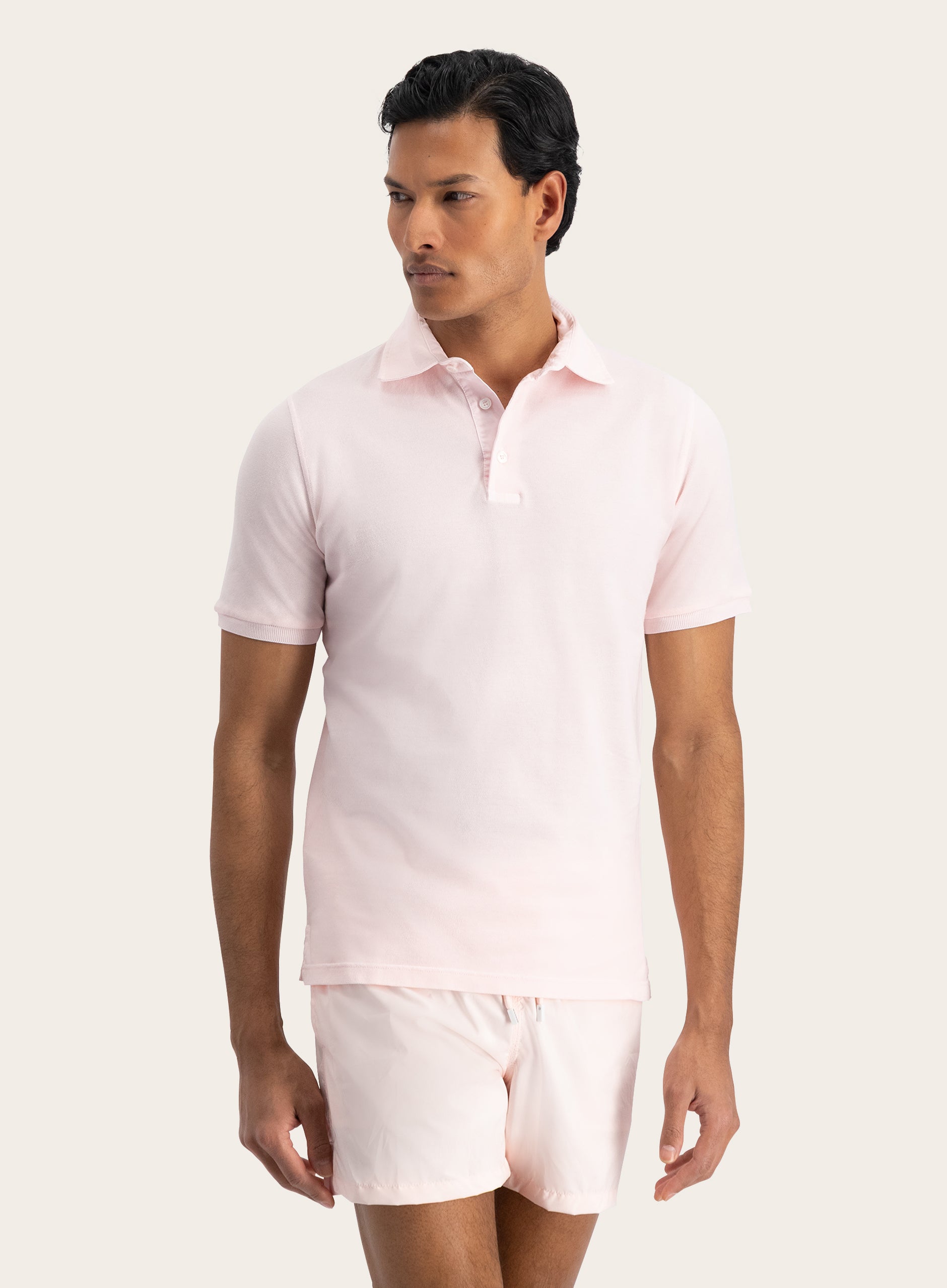 Polo met korte mouwen van katoen | MODEL | FULL_WIDTH | L.ROZE