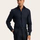 Pantalon van linnen | BLUE NAVY
