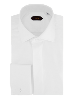 Camicia smoking uomo in cotone | Wit