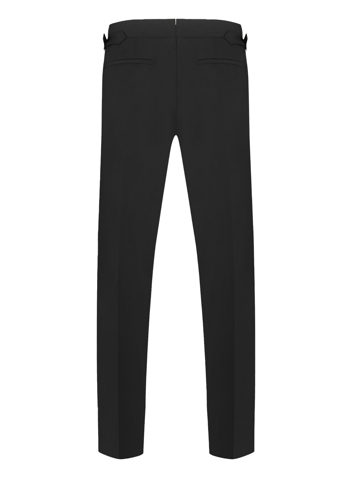 Smoking pantalon in wol | Zwart