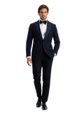 Smoking uomo Classic completo | Blauw