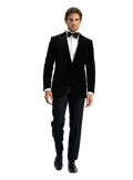 Smoking uomo Classic completo | FULL_WIDTH |Zwart