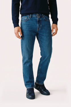 Jeans uomo Sean in cotone | FULL_WIDTH | D.blauw