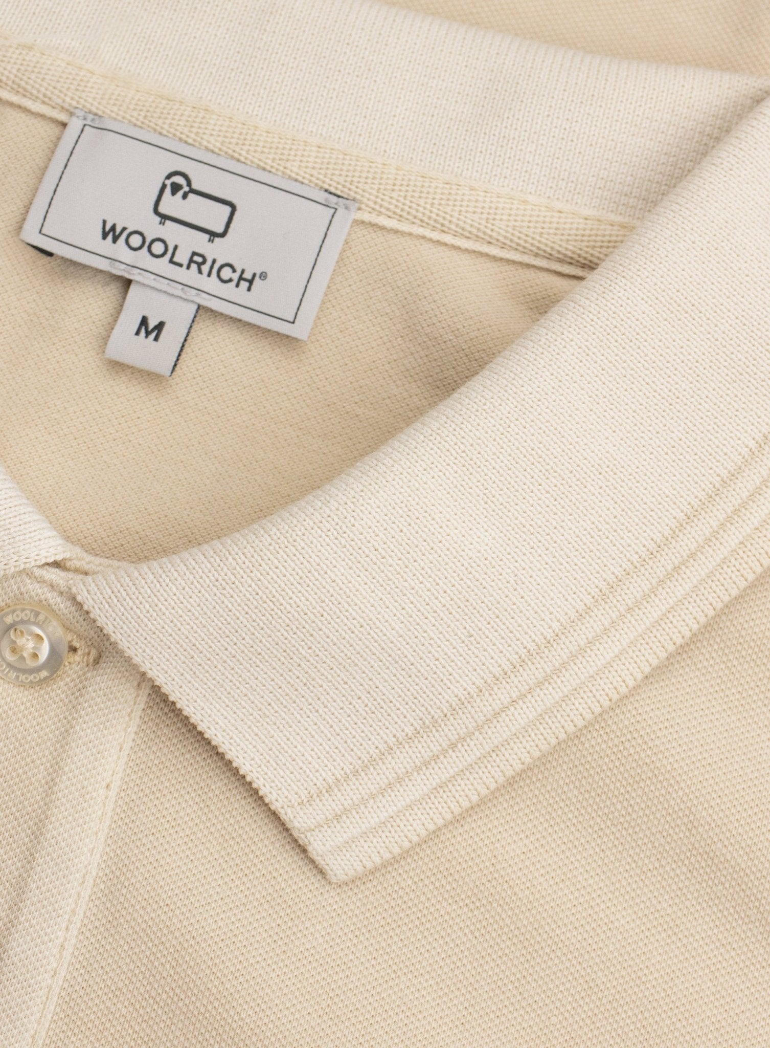 Regular-fit piqué stretch polo | Beige