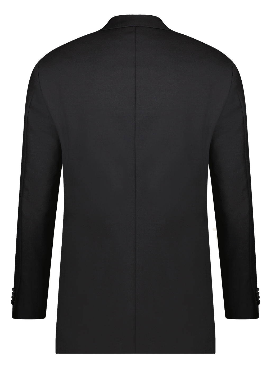 Tuxedo in wol stretch | Zwart