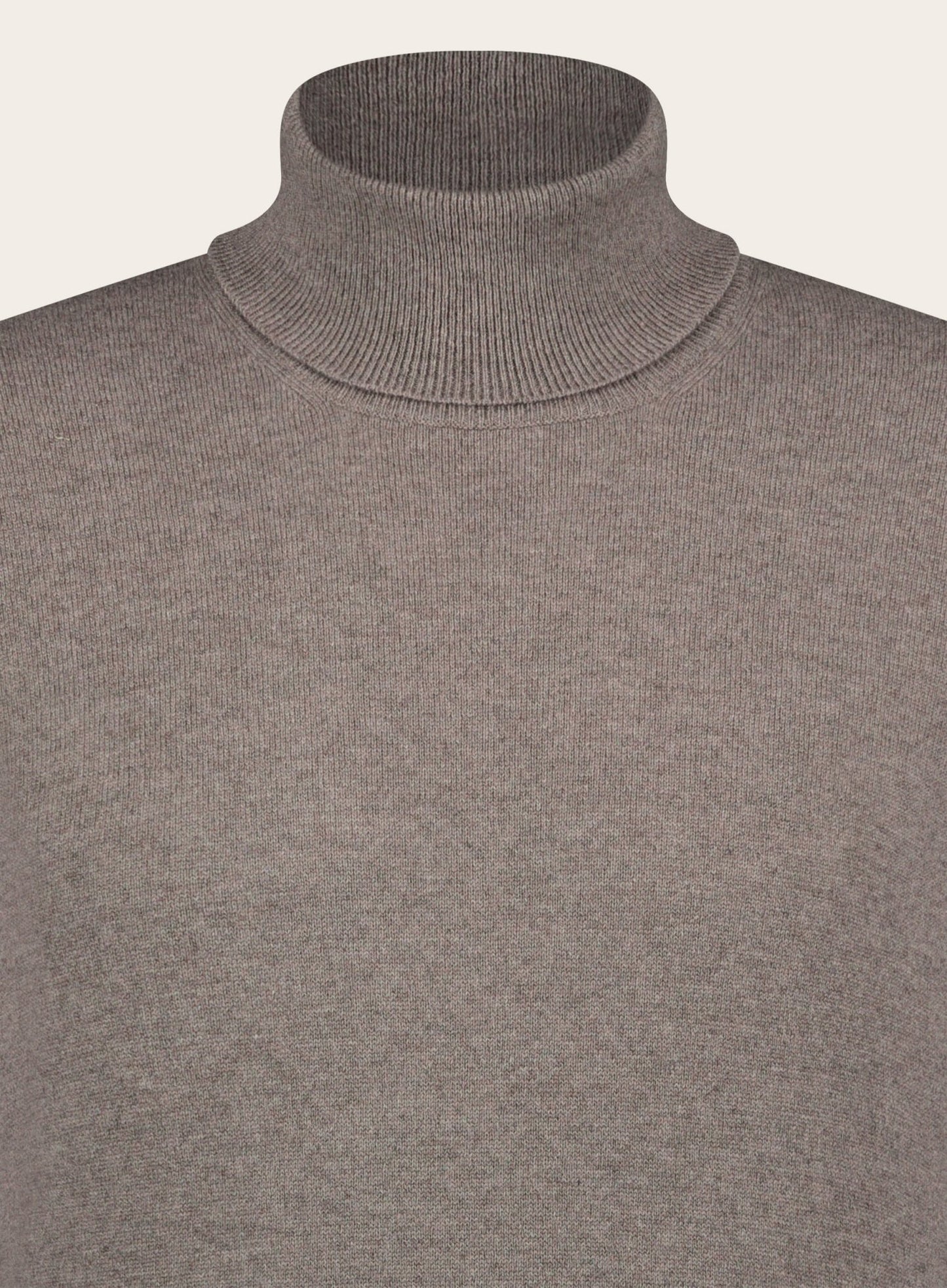 Virgin wollen-cashmere coltrui | TAUPE