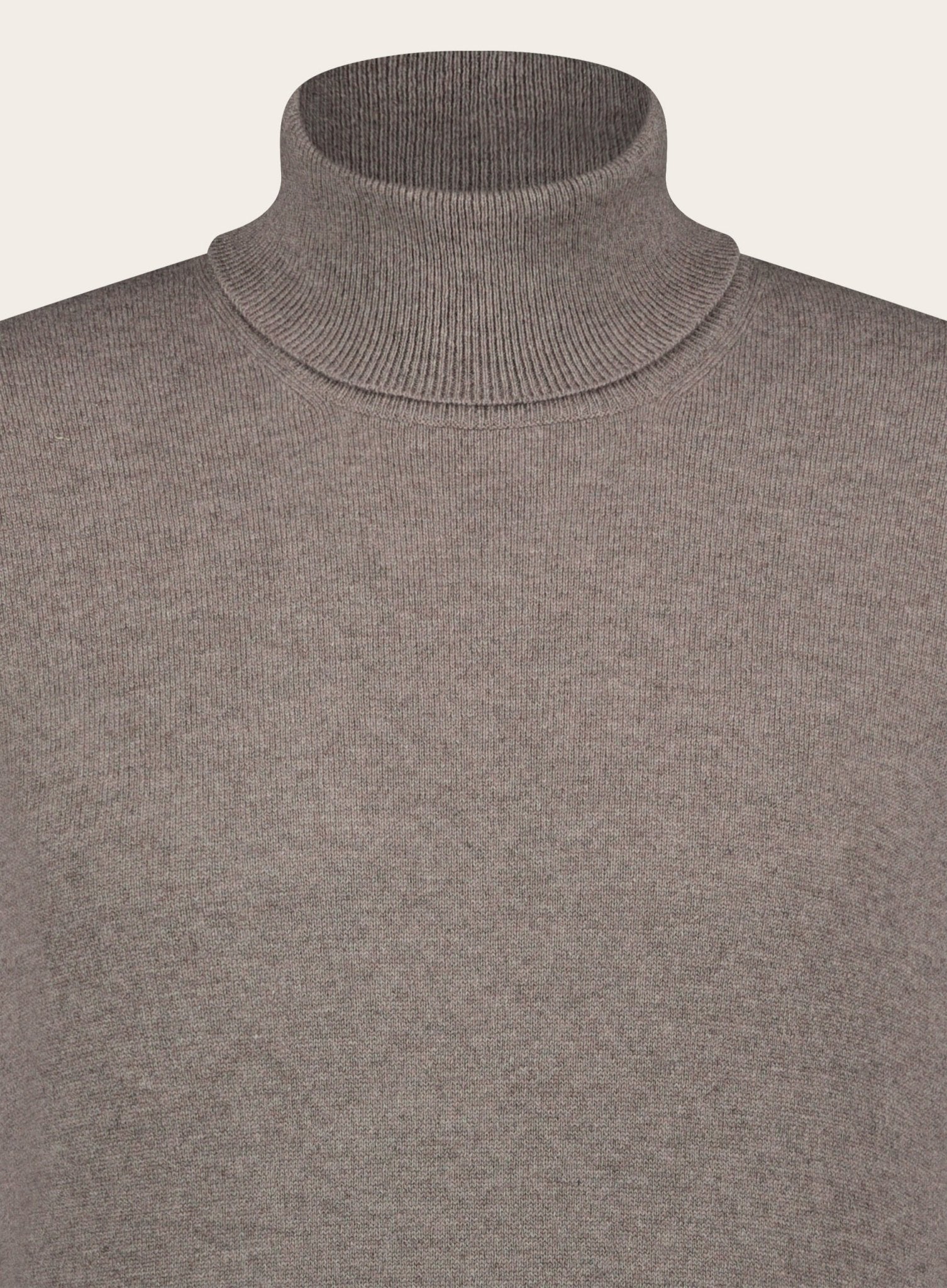 Virgin wollen-cashmere coltrui | TAUPE