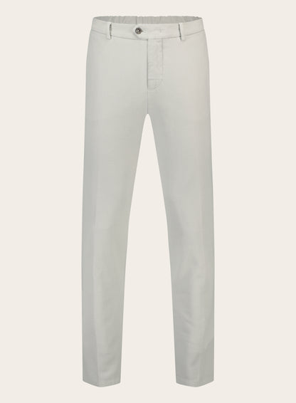 Slim-fit cotton-cashmere trousers