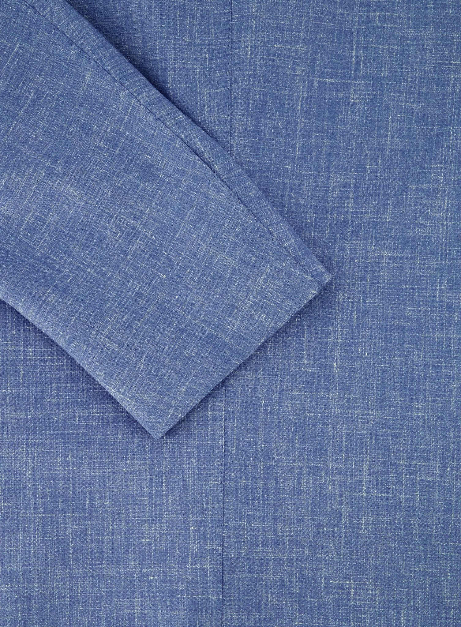 Handgemaakt pak van wol en linnen | FULL_WIDTH | L.Blauw