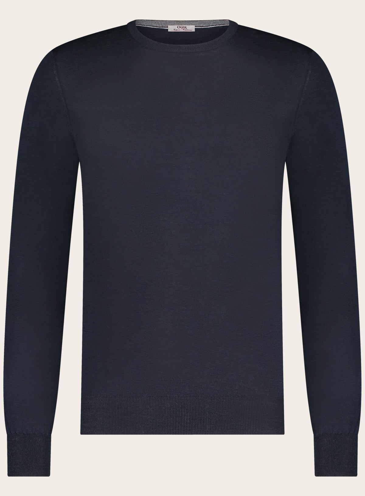 Crewneck van wol | BLUE NAVY