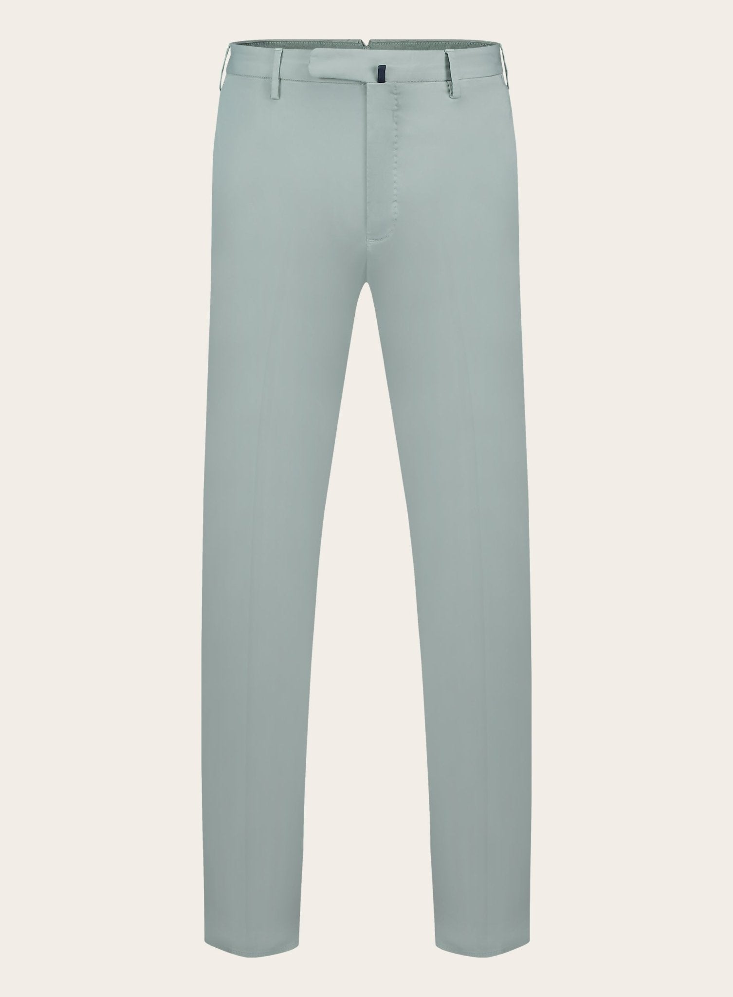 Pantalon van katoen | L.groen
