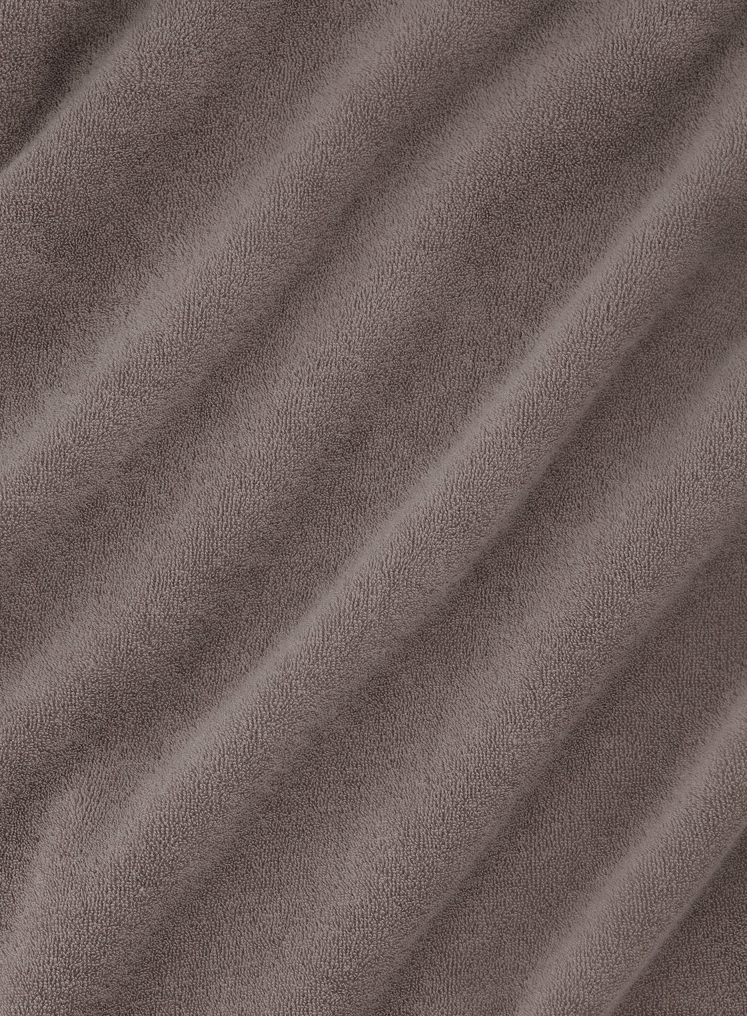 Poloshirt met lange mouwen van badstof | FULL_WIDTH | TAUPE